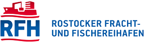 Logo Rostocker Fracht- und Fischereihafen